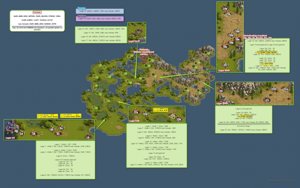 Am Fuße des Berges Karte